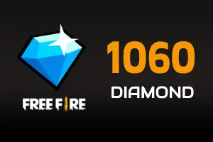 Free Fire 1060 + 106 Diamond ][ DIRECT TOP-UP ]